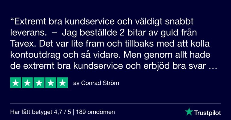 Trustpilot Review - Conrad Ström