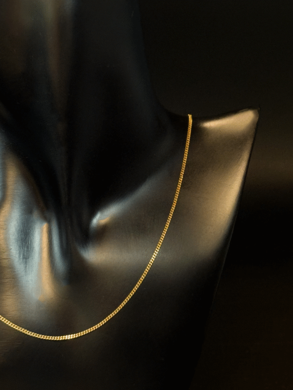 Pansar 18k halsband - 5.15 gr - Bild 3