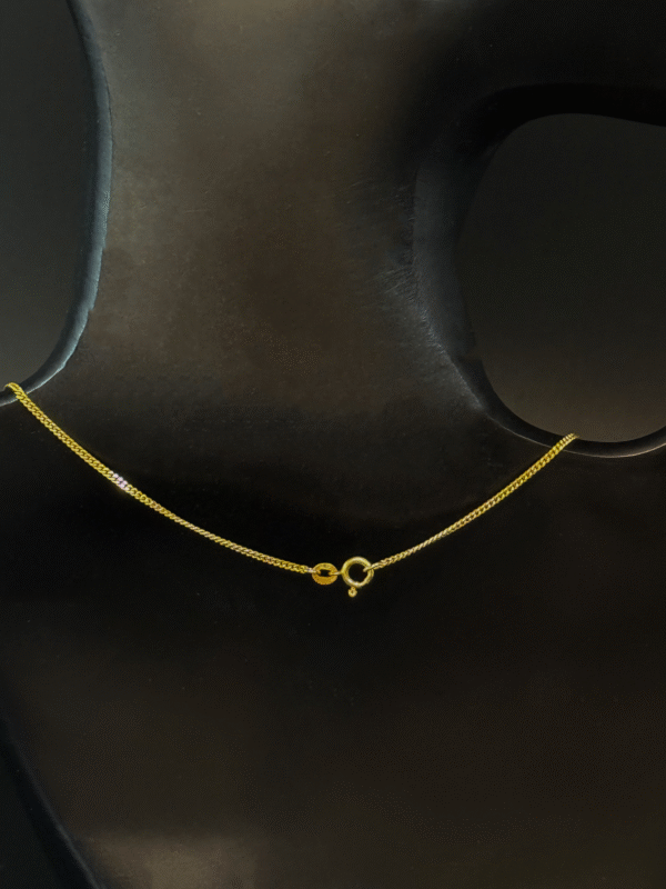 Pansar 18k halsband - 5.15 gr - Bild 4