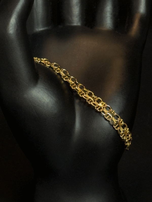 X-Länk 18k Armband – 9 gr - Bild 3