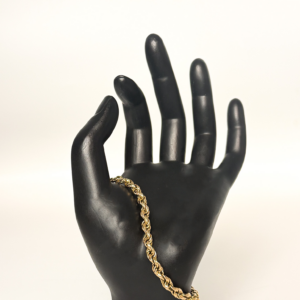 Rope 18k bangle - 14.8 gr